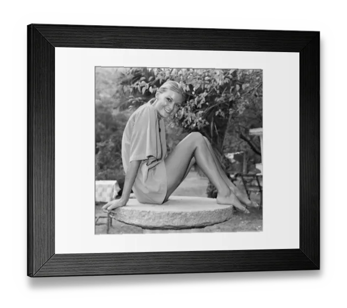 Framed Print : Anneke Wills pictured in 1969 Anneke Wills (born Anna Katarina Willys