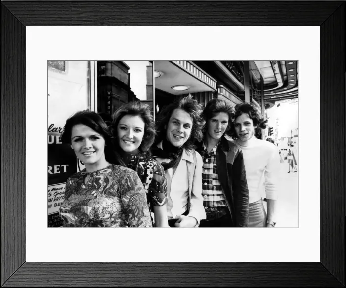 Framed Print : Eve Graham from pop group New Seekers, The band who brought Framed Print : Eve Graham from pop group New Seekers, The band who brought