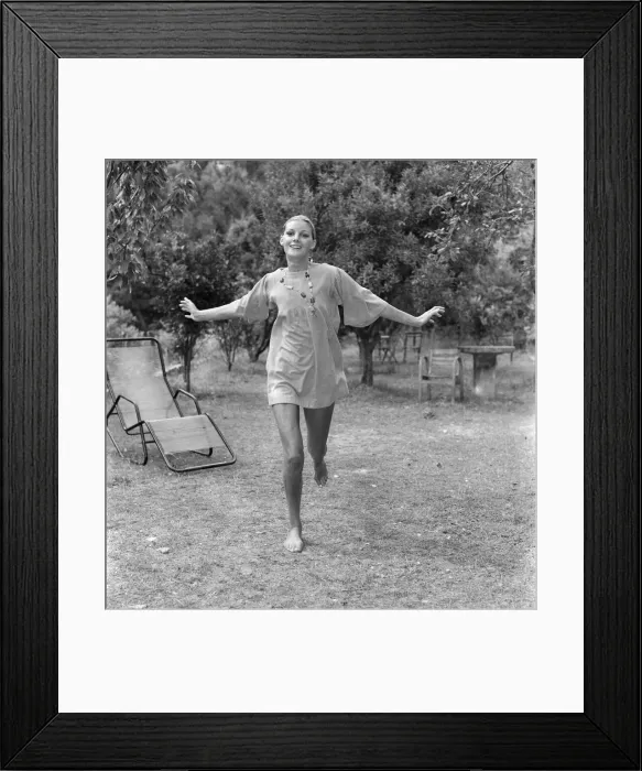 Framed Print : Anneke Wills pictured in 1969 Anneke Wills (born Anna Katarina Willys