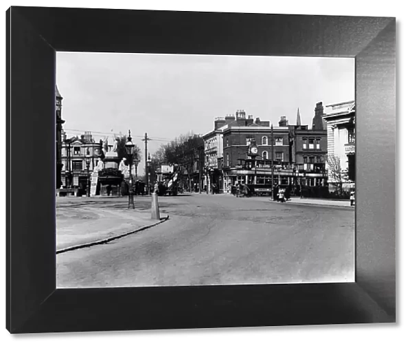 Five Ways from Harborne Road, Birmingham, West Midlands. 1920