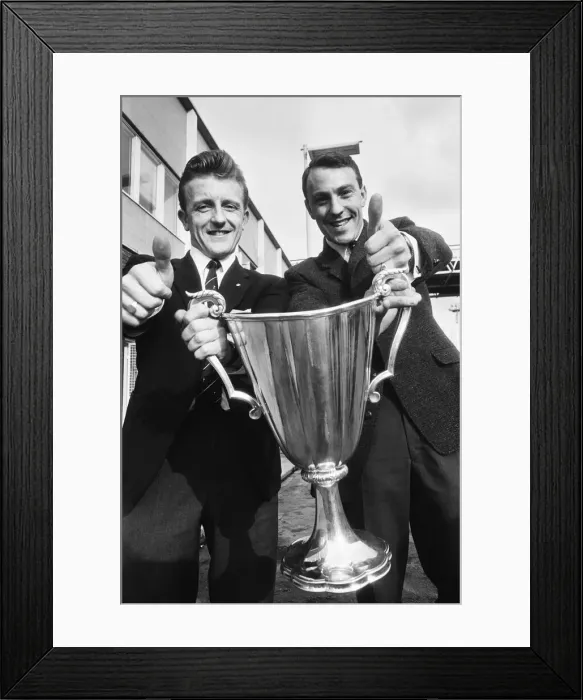 Framed Print : Tottenham Hotspur manager arriving home with the Spurs team Framed Print : Tottenham Hotspur manager arriving home with the Spurs team