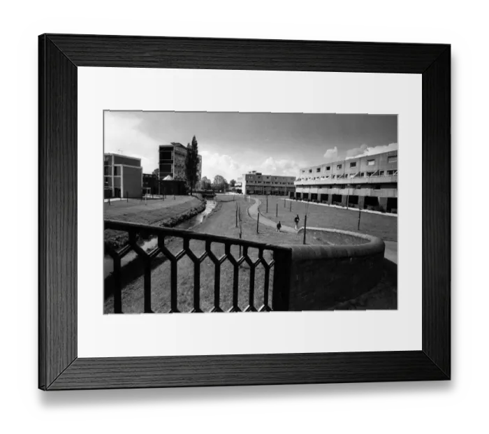 Framed Print : Spon End, Coventry. 10th May 1972