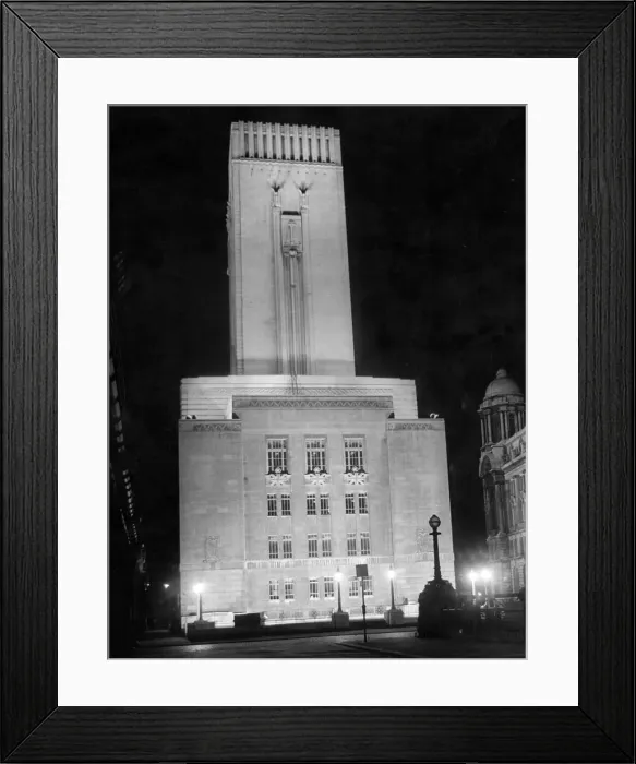 Framed Print : The tunnel ventilating shaft at Mann Island, Liverpool. 3rd June 1953 Framed Print : The tunnel ventilating shaft at Mann Island, Liverpool. 3rd June 1953