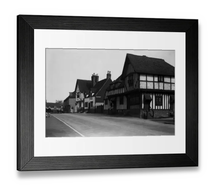 Framed Print : Wingham village, Kent. 1932 Framed Print : Wingham village, Kent. 1932