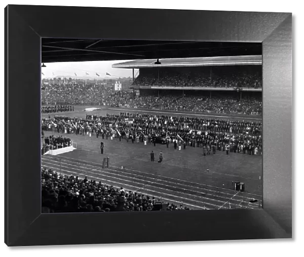 1958 British Empire and Commonwealth Games at Cardiff Arms Park. July 1958