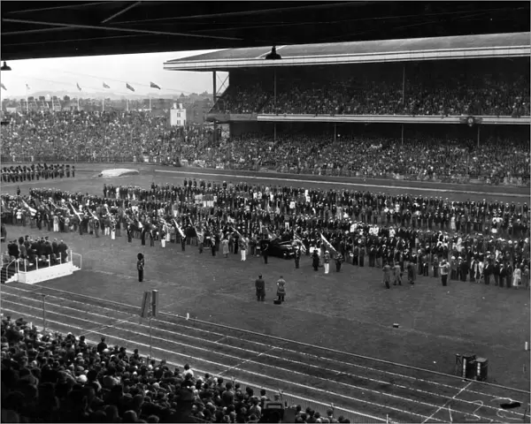 1958 British Empire and Commonwealth Games at Cardiff Arms Park. July 1958