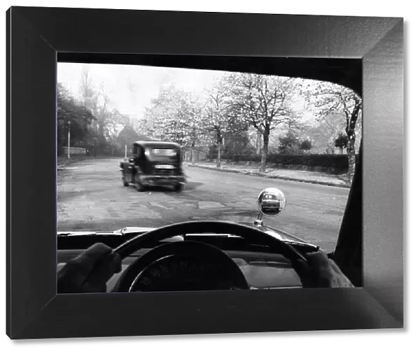 A correctly adjusted wing mirror can at a glance, give a motorist a clear picture of what