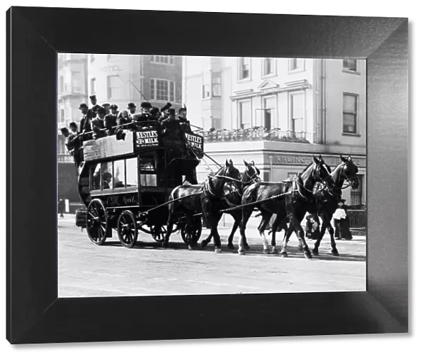 The Royal mail coach carrying passengers and mail. to Brighton