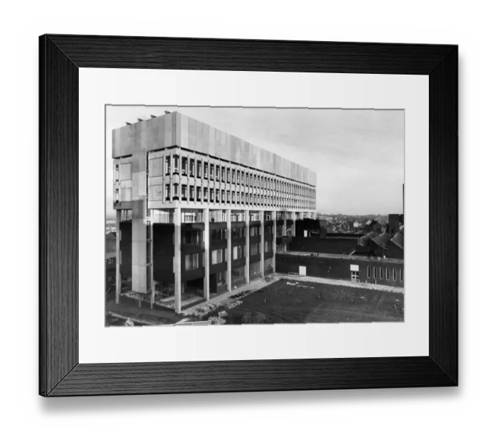 Framed Print : Coventry College of Art, new 640, 000 pound home in Gosford Street, Coventry