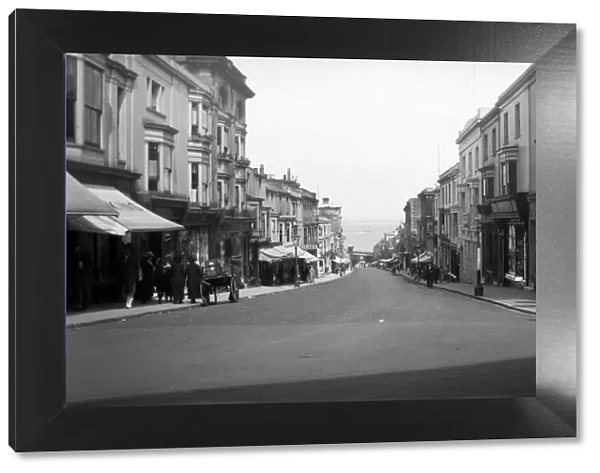 Union Street, Ryde, Isle of Wight. Circa 1922. Tyrell Collection