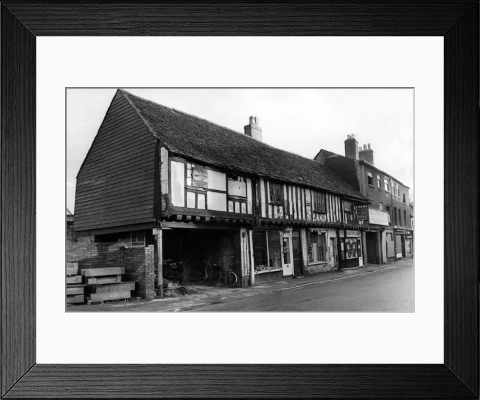 Framed Print : General view of Spon Street, Coventry, West Midlands. Pictured, Nos. 159-162 Spon Street Framed Print : General view of Spon Street, Coventry, West Midlands. Pictured, Nos. 159-162 Spon Street