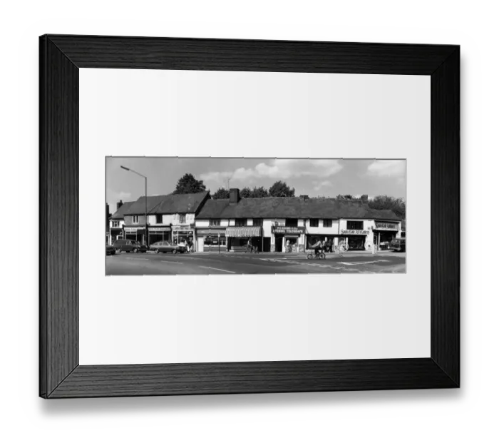 Framed Print : Historic buildings in Spon End, Coventry. 29th May 1974