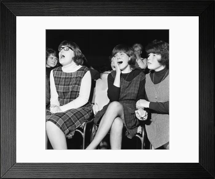 Framed Print : The Beatles Autumn 1963 UK Tour, De Montfort Hall, Leicester, Sunday 1st December 1963 Framed Print : The Beatles Autumn 1963 UK Tour, De Montfort Hall, Leicester, Sunday 1st December 1963