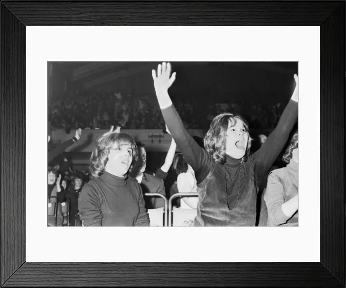 Framed Print : The Beatles Autumn 1963 UK Tour, De Montfort Hall, Leicester, Sunday 1st December 1963 Framed Print : The Beatles Autumn 1963 UK Tour, De Montfort Hall, Leicester, Sunday 1st December 1963