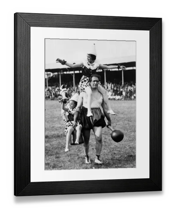 Framed Print : In June 1934 a major historical pageant was held on the water-meadow at Runnymede Framed Print : In June 1934 a major historical pageant was held on the water-meadow at Runnymede