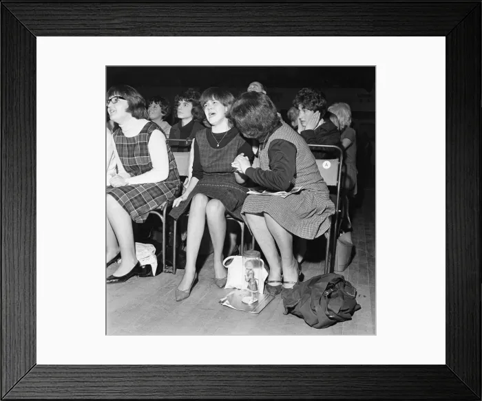 Framed Print : The Beatles Autumn 1963 UK Tour, De Montfort Hall, Leicester, Sunday 1st December 1963 Framed Print : The Beatles Autumn 1963 UK Tour, De Montfort Hall, Leicester, Sunday 1st December 1963