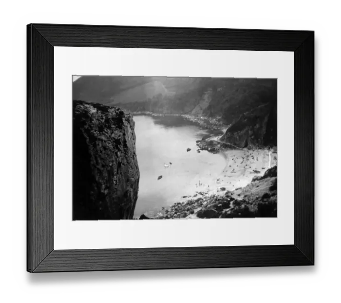 Framed Print : Cornish coast. Circa 1929. Tyrell Collection