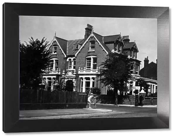 Street scene in Lowestoft, Suffolk. 1929. Tyrell Collection