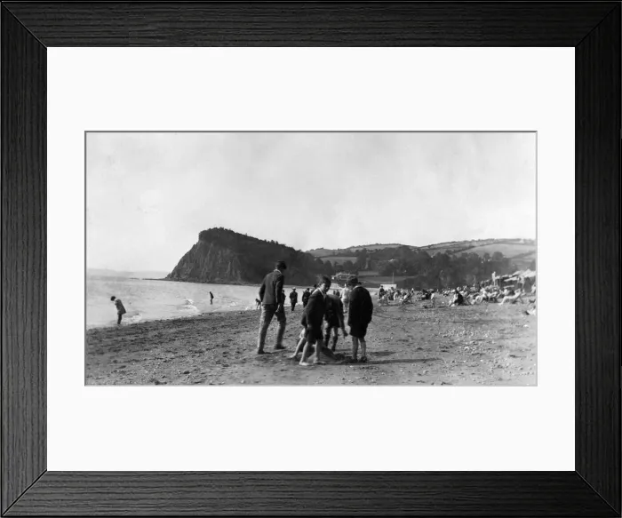 Framed Print : Holiday scenes in Devon 1926. Tyrell Collection Framed Print : Holiday scenes in Devon 1926. Tyrell Collection