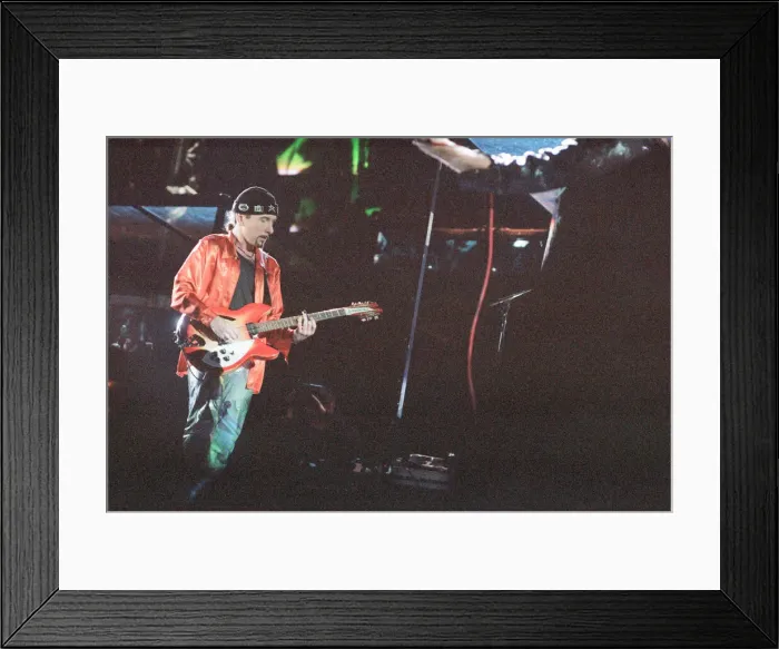 Framed Print : U2 Concert, Zoo TV Tour, Cardiff Arms Park, Cardiff, Wales, Wednesday 18th August 1993