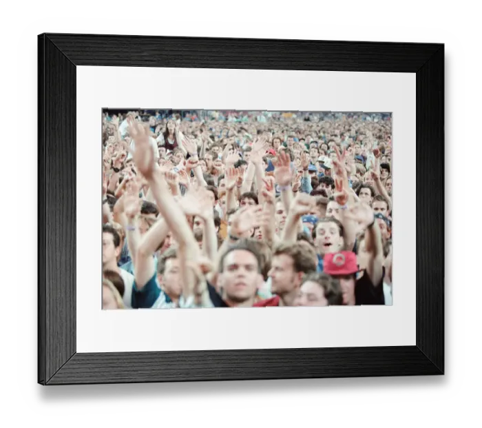 Framed Print : U2 Concert, Zoo TV Tour, Cardiff Arms Park, Cardiff, Wales, Wednesday 18th August 1993