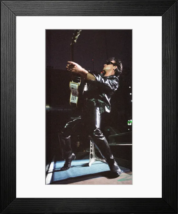 Framed Print : U2 Concert, Zoo TV Tour, Cardiff Arms Park, Cardiff, Wales, Wednesday 18th August 1993 Framed Print : U2 Concert, Zoo TV Tour, Cardiff Arms Park, Cardiff, Wales, Wednesday 18th August 1993