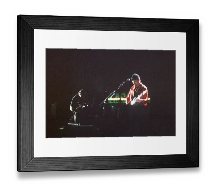 Framed Print : U2 Concert, Zoo TV Tour, Cardiff Arms Park, Cardiff, Wales, Wednesday 18th August 1993