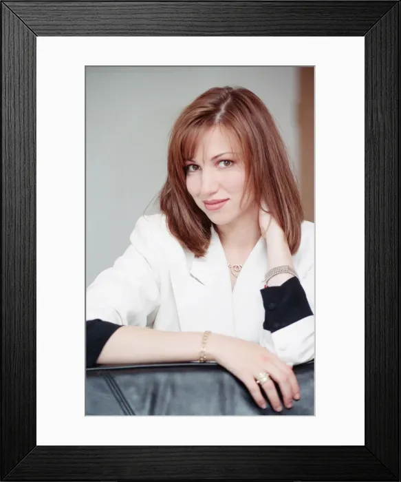 Framed Print : Debbie Gibson, american singer in the UK to audition for the role of Sandy in an upcoming Framed Print : Debbie Gibson, american singer in the UK to audition for the role of Sandy in an upcoming