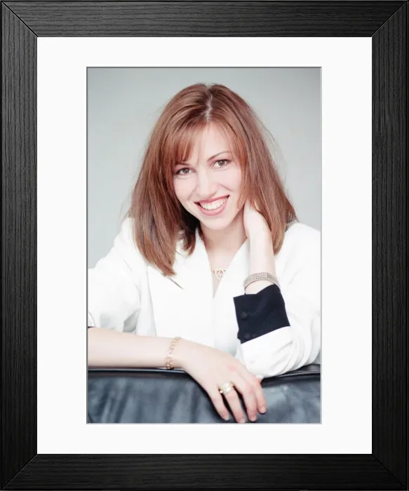 Framed Print : Debbie Gibson, american singer in the UK to audition for the role of Sandy in an upcoming Framed Print : Debbie Gibson, american singer in the UK to audition for the role of Sandy in an upcoming