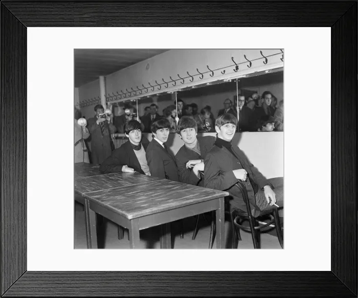 Framed Print : The Beatles Autumn 1963 UK Tour, De Montfort Hall, Leicester, Sunday 1st December 1963 Framed Print : The Beatles Autumn 1963 UK Tour, De Montfort Hall, Leicester, Sunday 1st December 1963