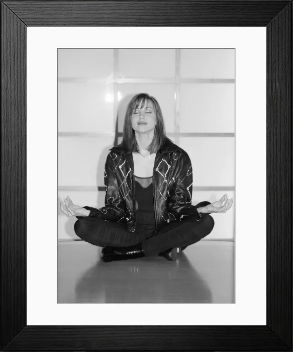 Framed Print : Debbie Gibson, american singer in the UK to audition for the role of Sandy in an upcoming Framed Print : Debbie Gibson, american singer in the UK to audition for the role of Sandy in an upcoming
