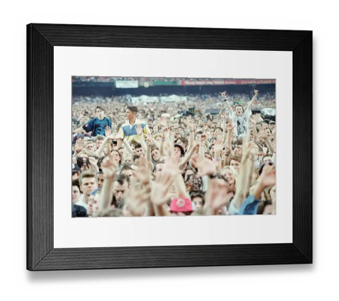 Framed Print : U2 Concert, Zoo TV Tour, Cardiff Arms Park, Cardiff, Wales, Wednesday 18th August 1993 Framed Print : U2 Concert, Zoo TV Tour, Cardiff Arms Park, Cardiff, Wales, Wednesday 18th August 1993