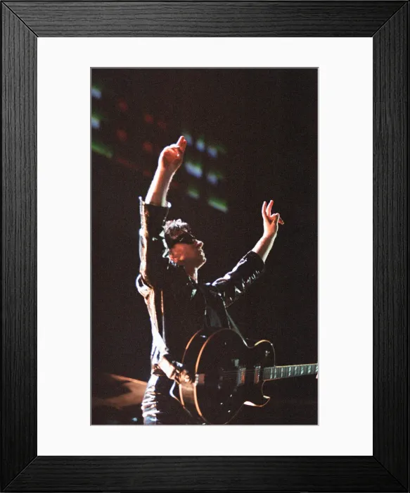 Framed Print : U2 Concert, Zoo TV Tour, Cardiff Arms Park, Cardiff, Wales, Wednesday 18th August 1993