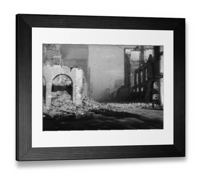 Framed Print : Suez Crisis 1956 Scenes of destruction in Port Said (date may be incorrect) Framed Print : Suez Crisis 1956 Scenes of destruction in Port Said (date may be incorrect)