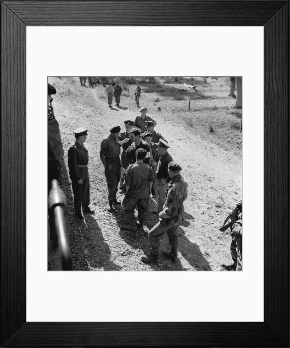 Framed Print : Suez Crisis 1956 A major in the Egyptian medical Corps discusses details of Framed Print : Suez Crisis 1956 A major in the Egyptian medical Corps discusses details of