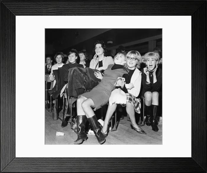 Framed Print : The Beatles Autumn 1963 UK Tour, De Montfort Hall, Leicester, Sunday 1st December 1963 Framed Print : The Beatles Autumn 1963 UK Tour, De Montfort Hall, Leicester, Sunday 1st December 1963
