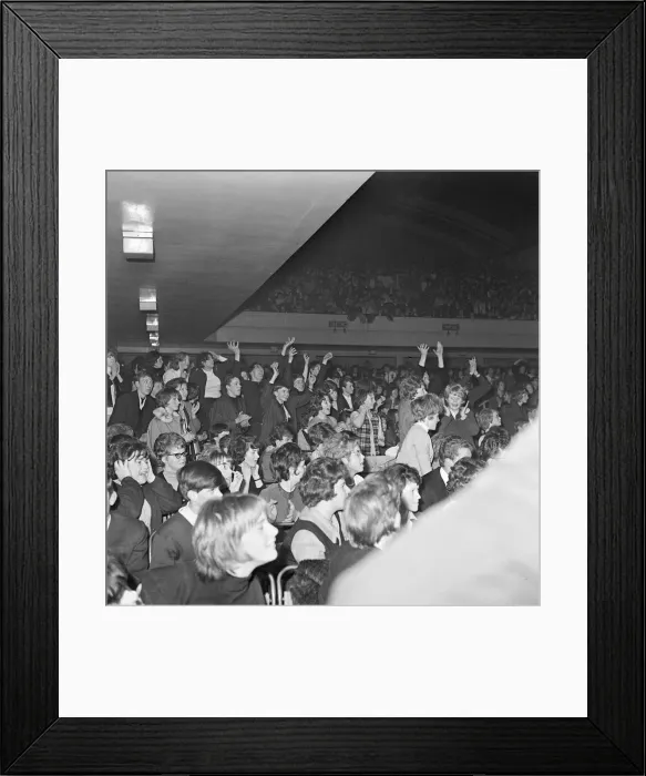 Framed Print : The Beatles Autumn 1963 UK Tour, De Montfort Hall, Leicester, Sunday 1st December 1963 Framed Print : The Beatles Autumn 1963 UK Tour, De Montfort Hall, Leicester, Sunday 1st December 1963
