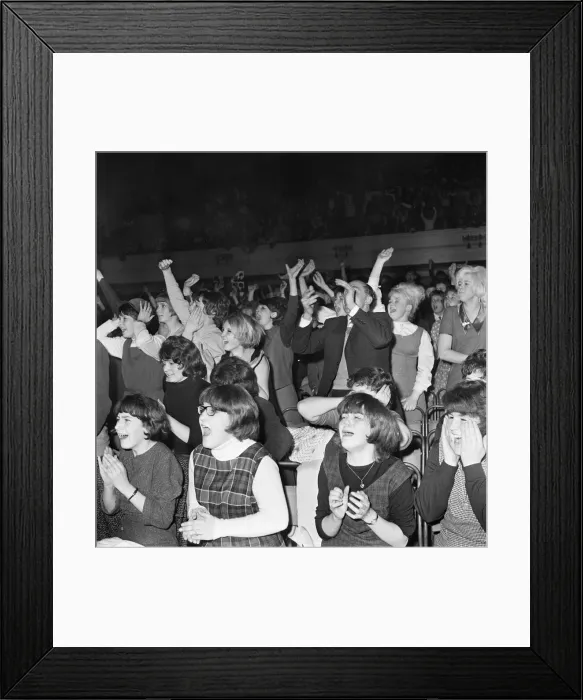 Framed Print : The Beatles Autumn 1963 UK Tour, De Montfort Hall, Leicester, Sunday 1st December 1963 Framed Print : The Beatles Autumn 1963 UK Tour, De Montfort Hall, Leicester, Sunday 1st December 1963