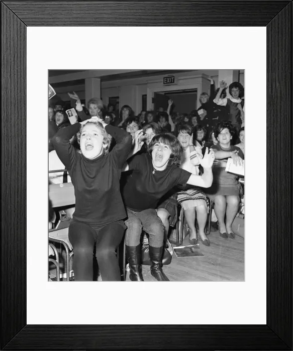 Framed Print : The Beatles Autumn 1963 UK Tour, De Montfort Hall, Leicester, Sunday 1st December 1963 Framed Print : The Beatles Autumn 1963 UK Tour, De Montfort Hall, Leicester, Sunday 1st December 1963