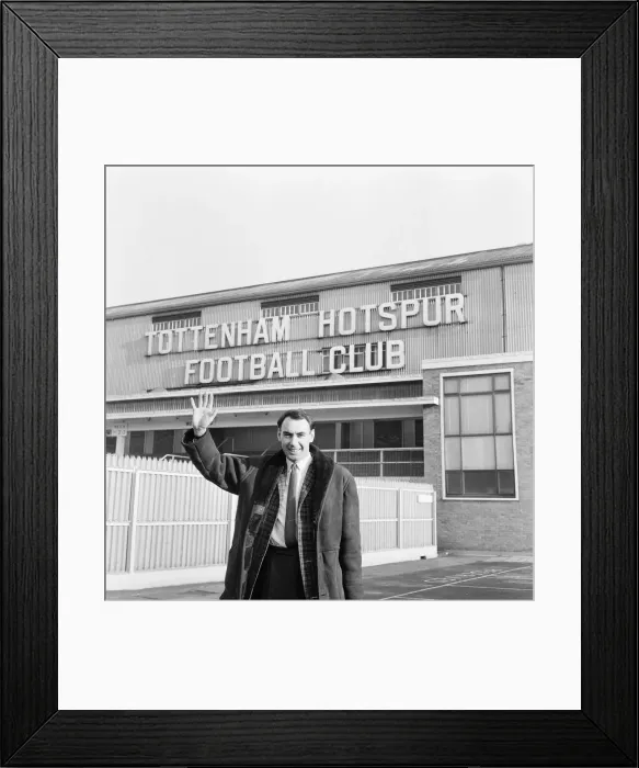 Framed Print : Alan Gilzean, Spurs new signing from Dundee, at a cost of 72, 500 pounds Framed Print : Alan Gilzean, Spurs new signing from Dundee, at a cost of 72, 500 pounds