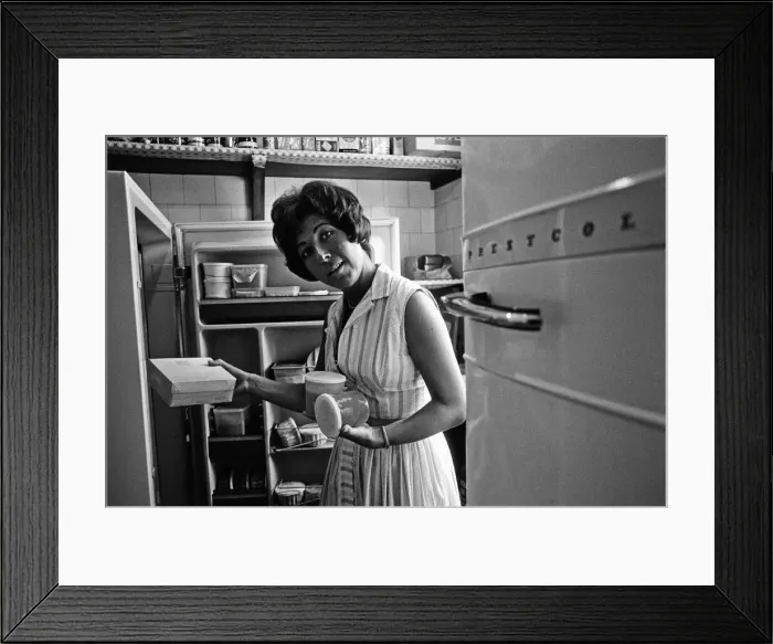 Framed Print : Novelist Roberta Leigh, TV Tycoon feature. 3rd July 1964 Framed Print : Novelist Roberta Leigh, TV Tycoon feature. 3rd July 1964