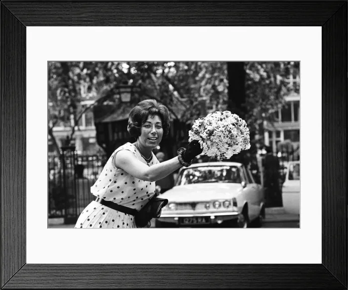 Framed Print : Novelist Roberta Leigh, TV Tycoon feature. 3rd July 1964 Framed Print : Novelist Roberta Leigh, TV Tycoon feature. 3rd July 1964
