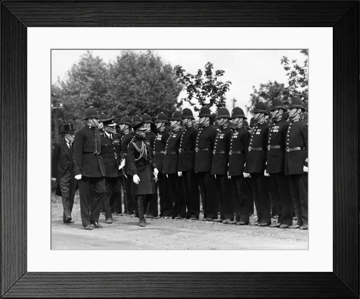 Framed Print : Prince Edward, Prince of Wales, opens new police college at Hendon Framed Print : Prince Edward, Prince of Wales, opens new police college at Hendon