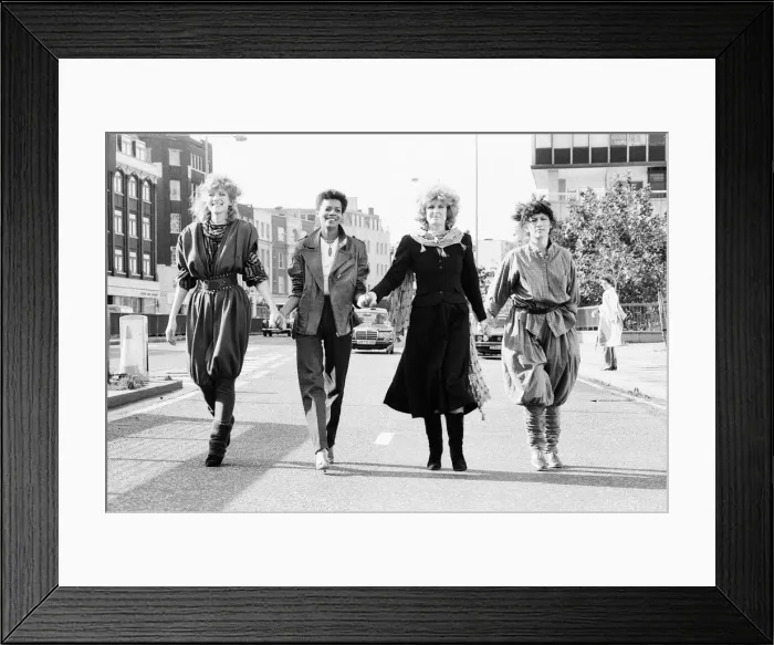 Framed Print : Photo-call for Widows, a new six part crime drama from Euston Films for Thames Television Framed Print : Photo-call for Widows, a new six part crime drama from Euston Films for Thames Television