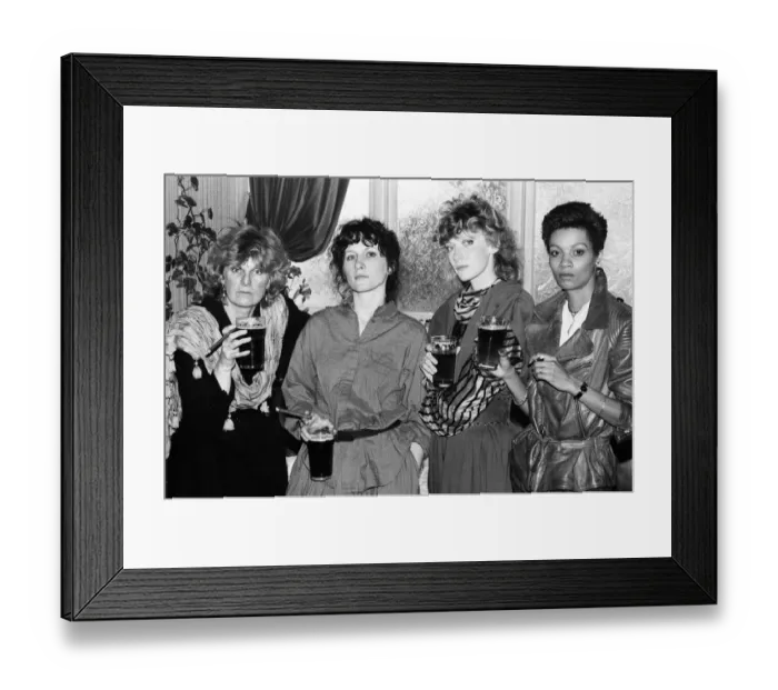 Framed Print : Photo-call for Widows, a new six part crime drama from Euston Films for Thames Television Framed Print : Photo-call for Widows, a new six part crime drama from Euston Films for Thames Television