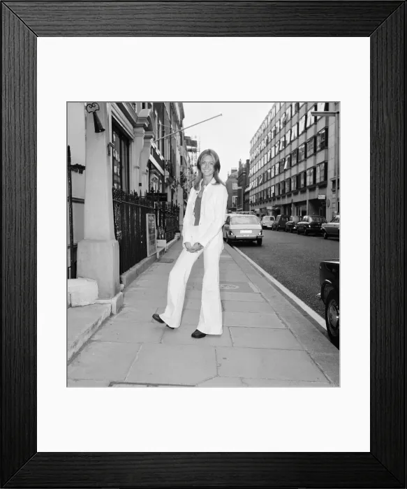 Framed Print : Olivia Newton-John, English-Australian singer, songwriter and actress