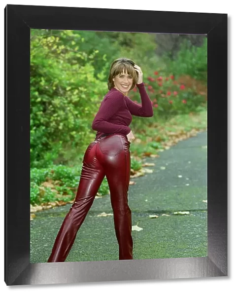 Carol Smillie TV Presenter November 98 Who has been voted Rear Of The Year