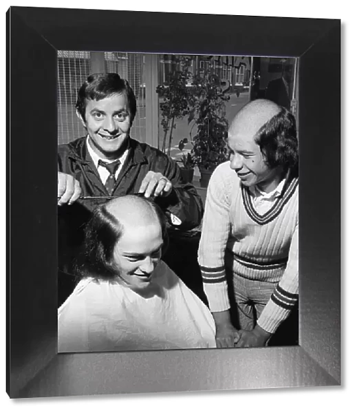 Middlesbrough lads get bald haircuts. 1973
