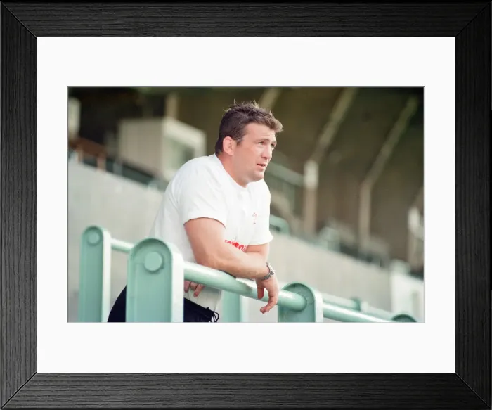 Framed Print : Jonathan Humphreys, it has just been announced, will become Wales third rugby union Framed Print : Jonathan Humphreys, it has just been announced, will become Wales third rugby union