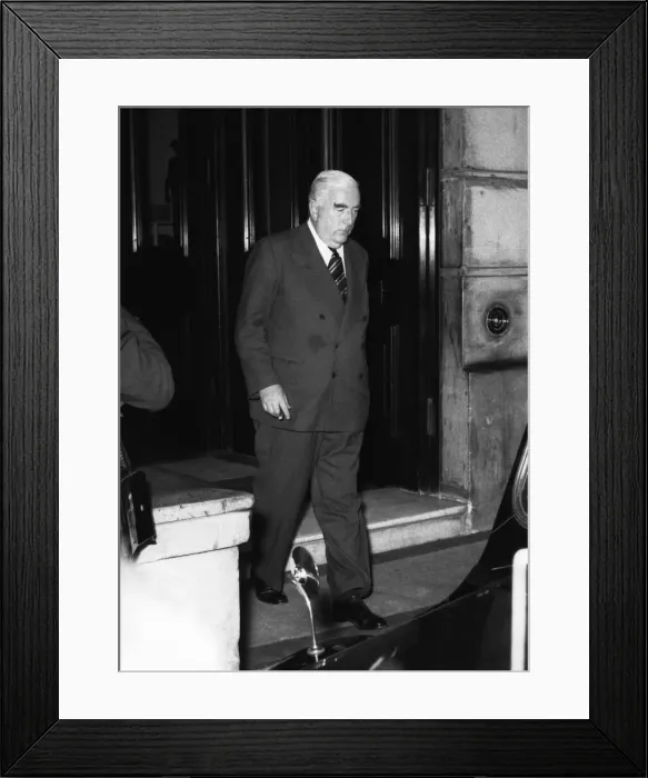 Framed Print : Suez Crisis 1956 The Australian Prime Minister, Mr Menzies